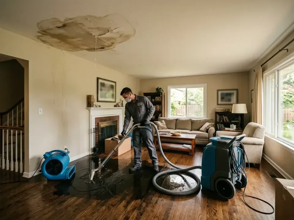 attic-pipe-burst-ceiling-drip-008 — frequently asked questions, Water Damage Restoration & Carpet Care in Granite Falls, NC